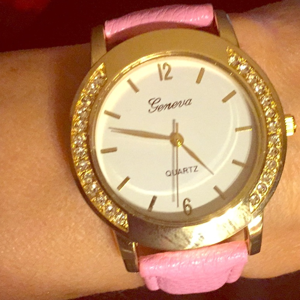 🔥SOLD OUT! ESPRESSO RHINESTONE QUARTZ WATCHES - Picture 6 of 7